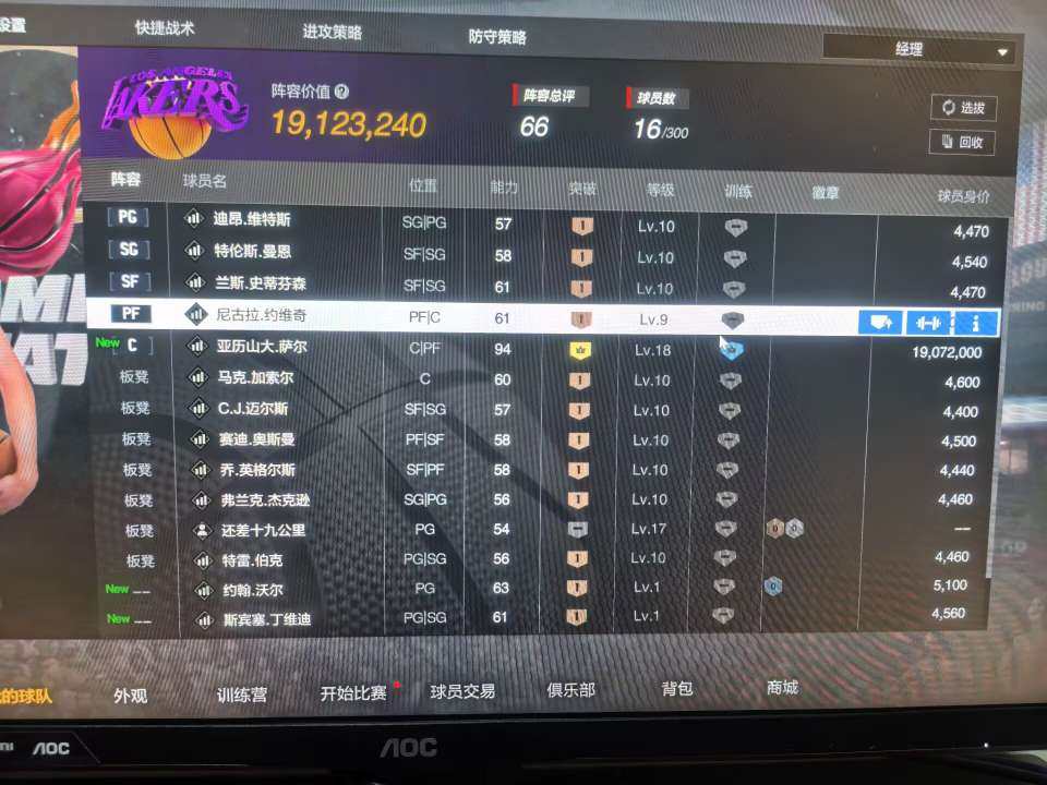 实名: 不可修改 实名人: 是本人 阵容价...