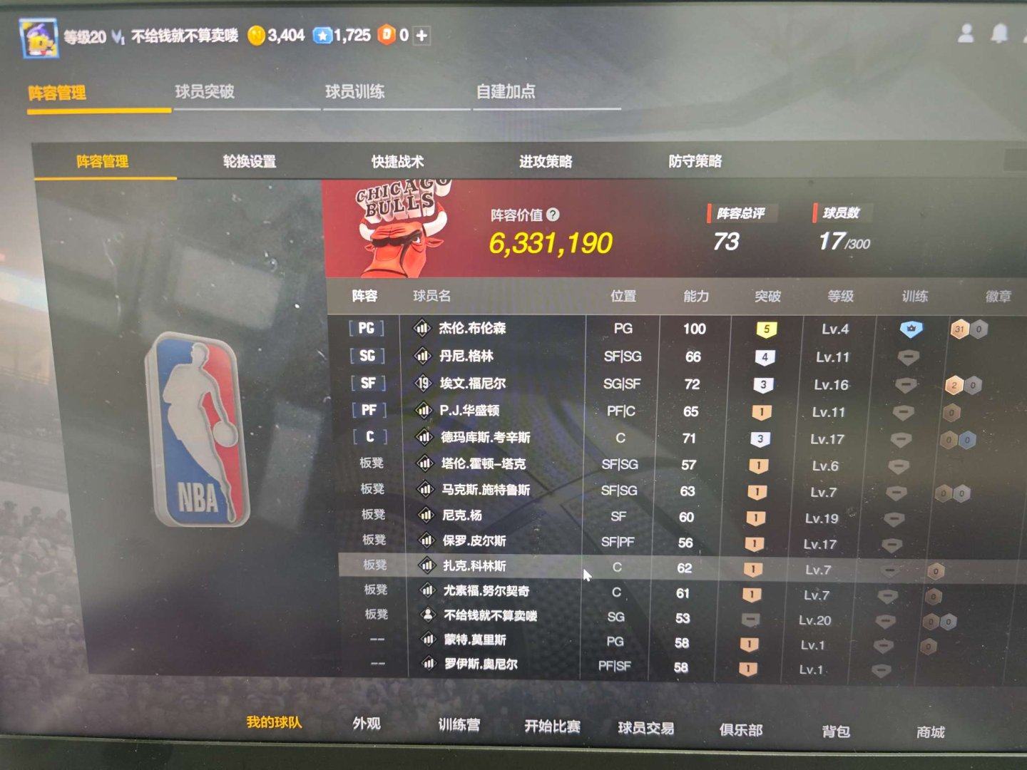 实名: 不可修改 实名人: 不是本人 阵容...