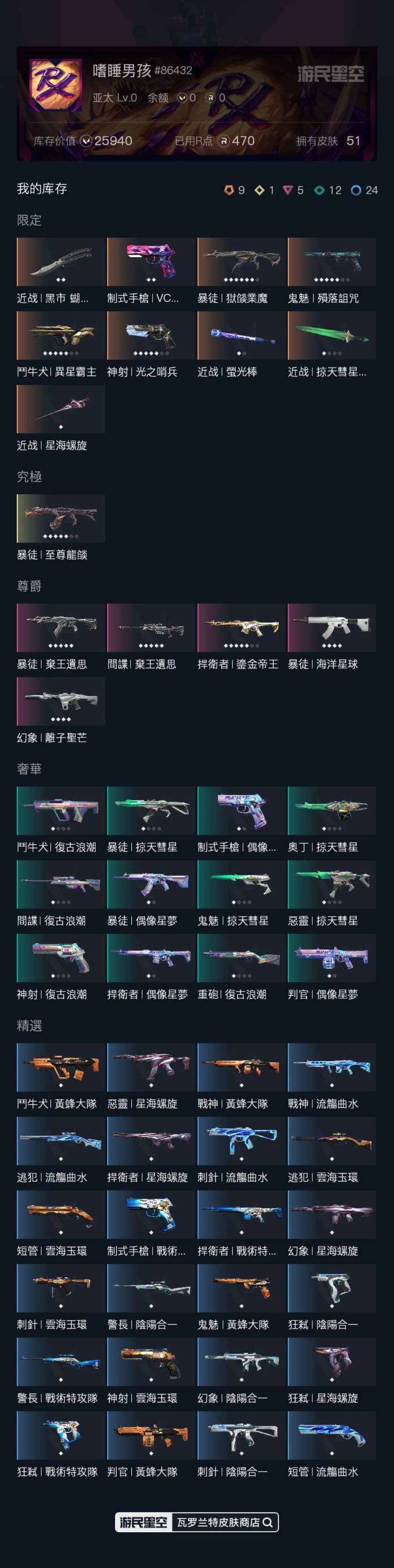 有无初邮: 有初邮不出售 亮点: 神中神戍卫皮肤