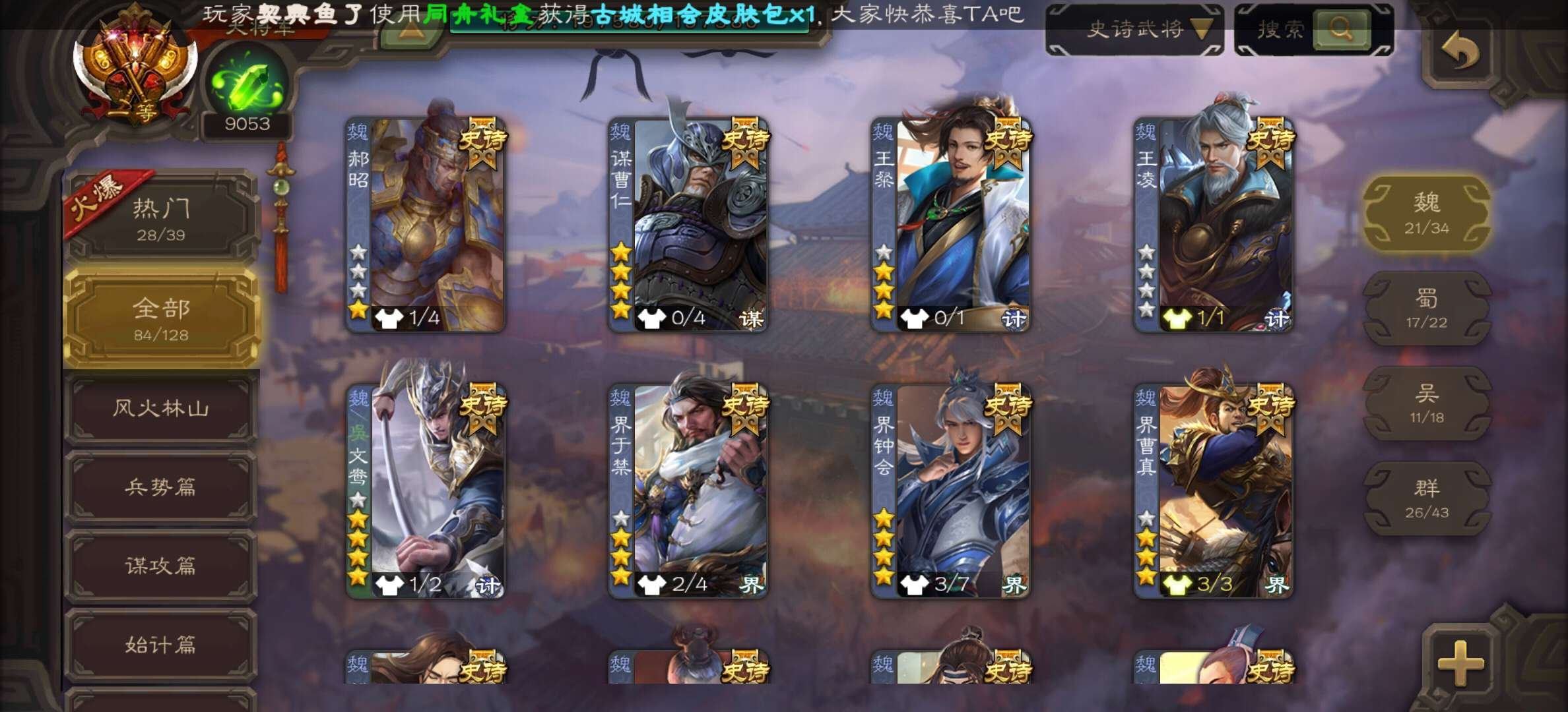 亮点: 85史诗 96动皮