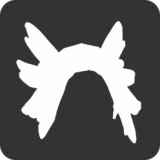 摇鲲飞翼发型