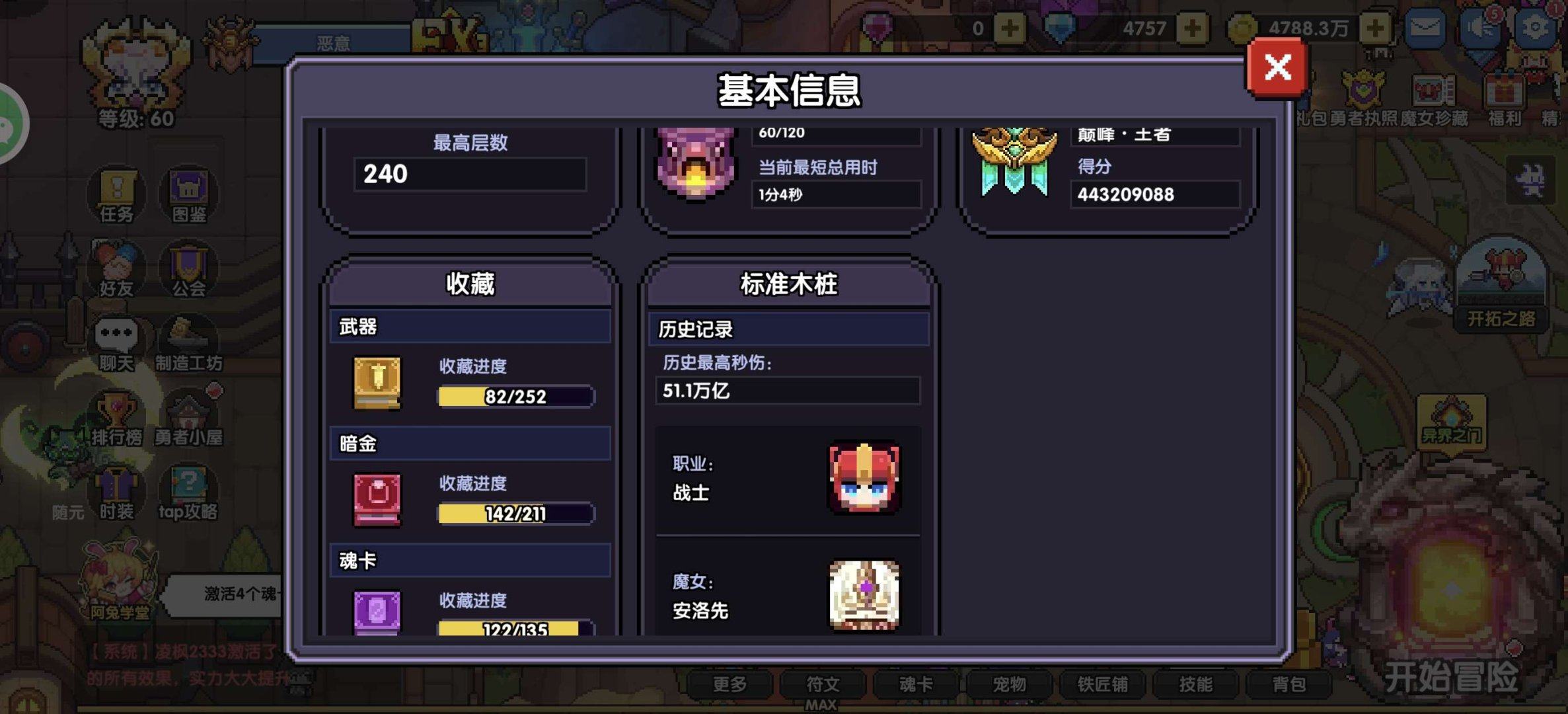 亮点: 最高秒伤12万亿，提升空间很大诚信买