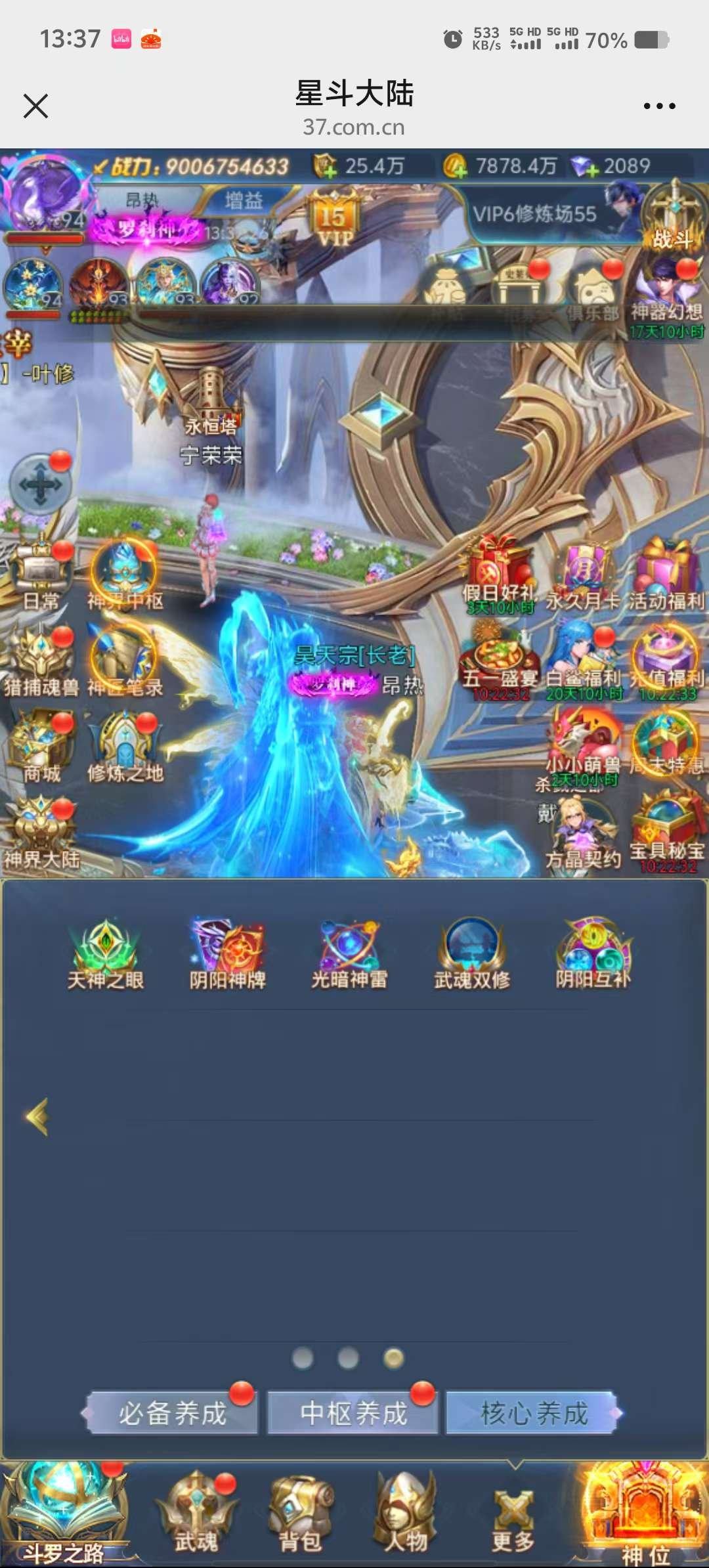 亮点: 90亿扛把子号 角色所在区服: 2067