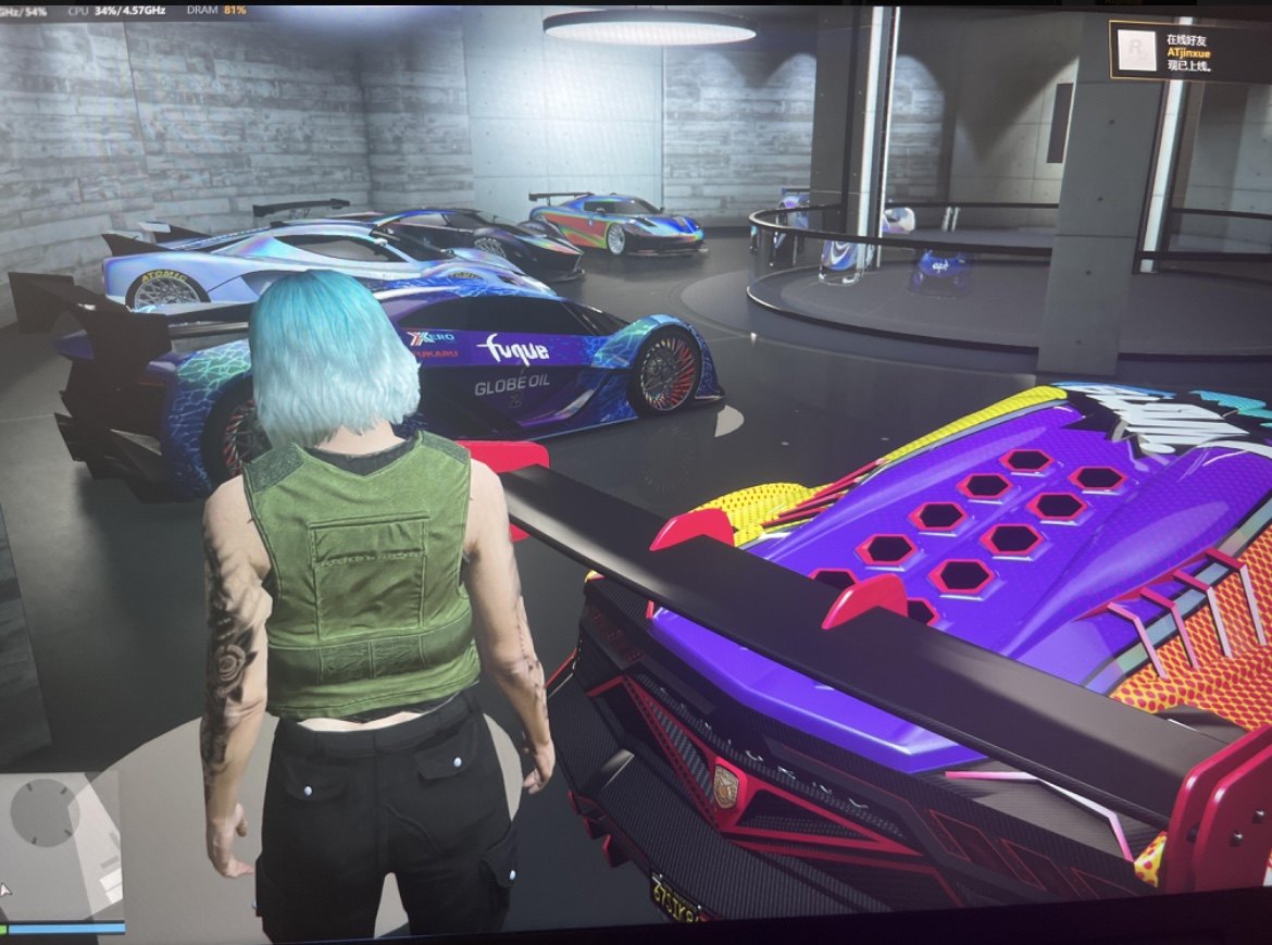 亮点: 主玩GTA5 角色等级254 全系...