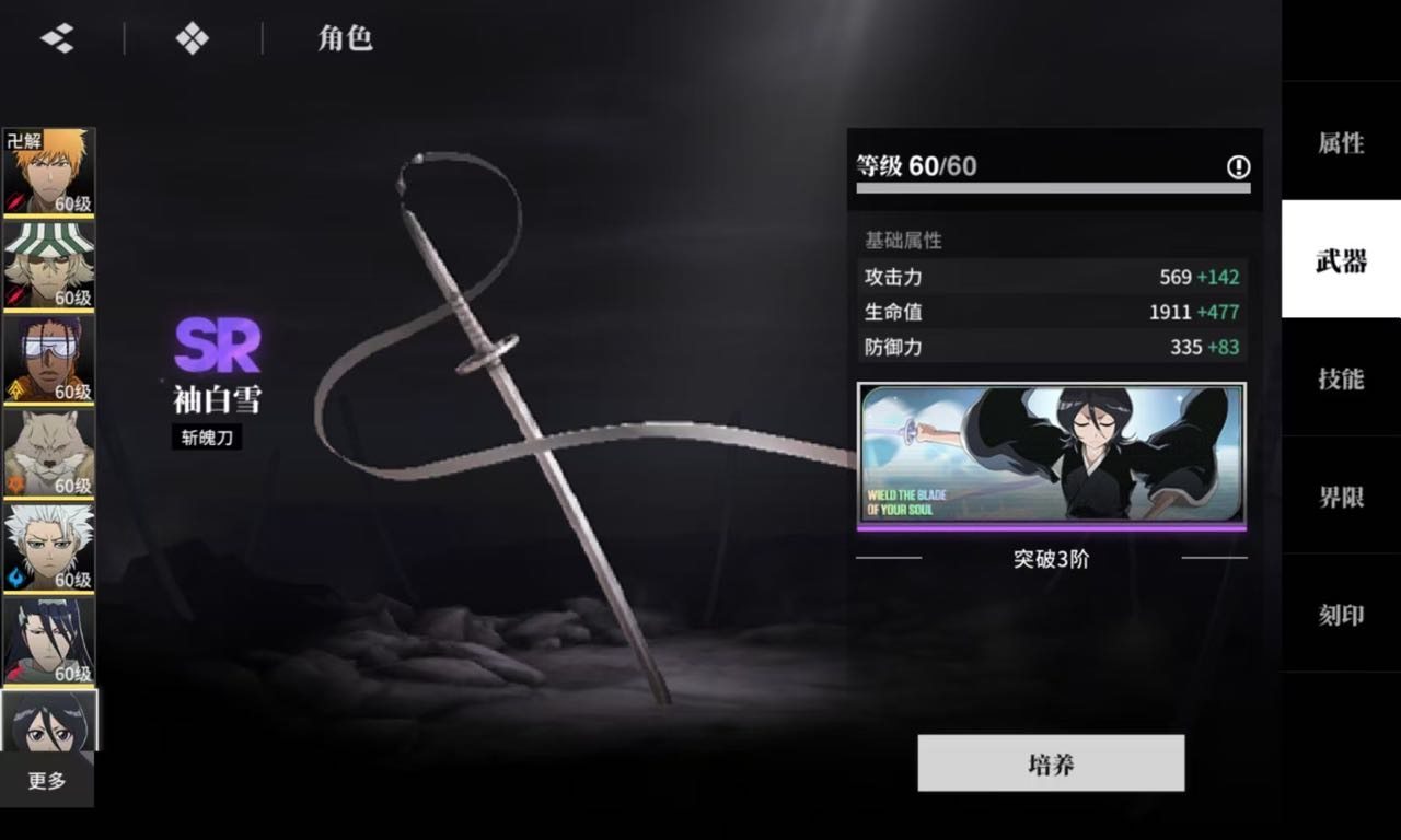 卖家说:所有角色都有。只差夜一个和一角。大...