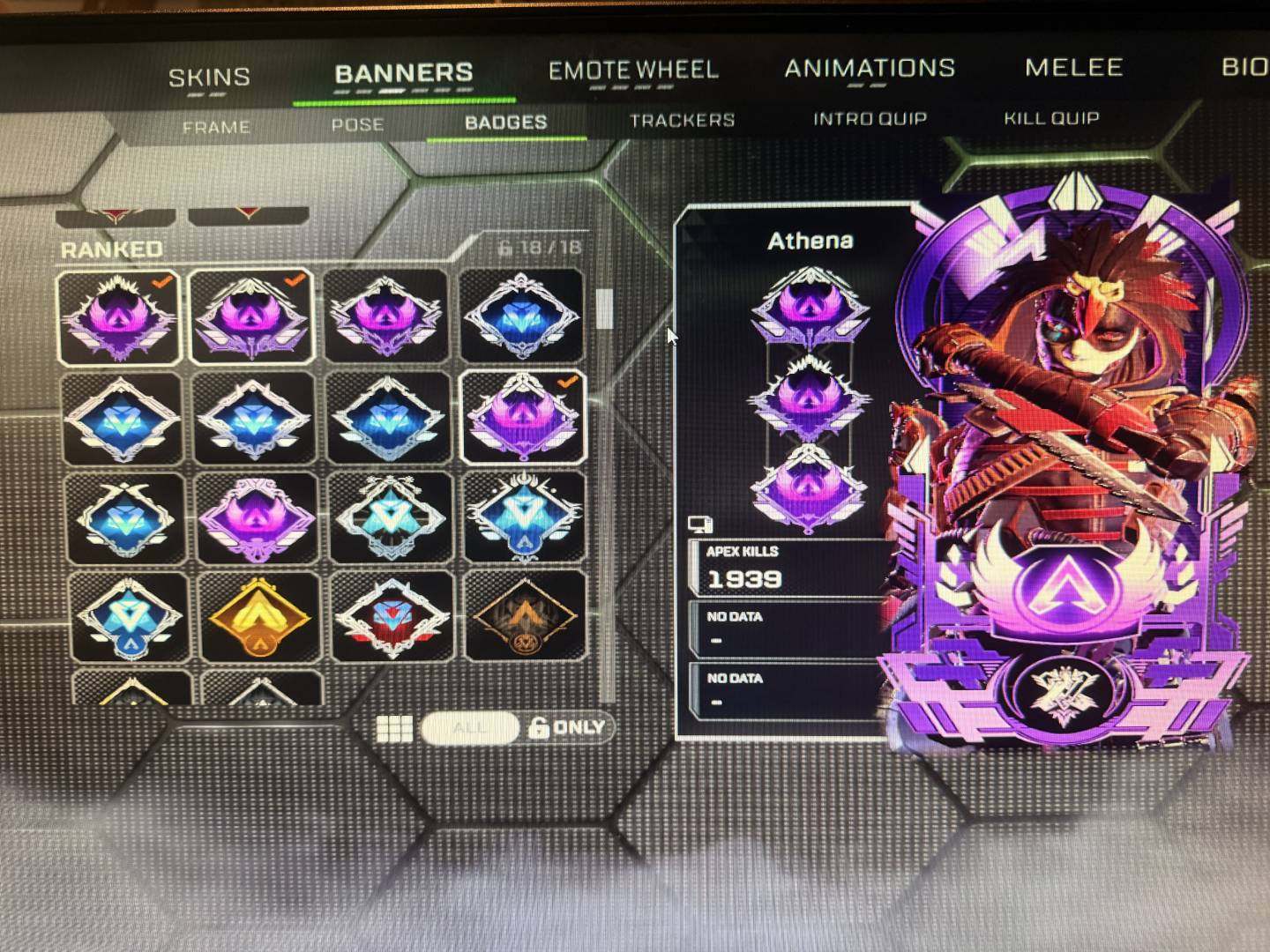 段位:大师 传家宝数:0 猛禽之爪 重力深...