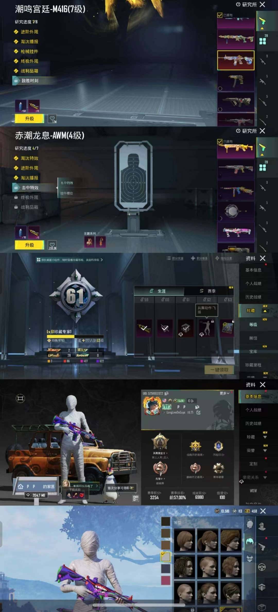 卖家说:木乃伊满级小丑m4七级宫廷一金俩圣单邮箱