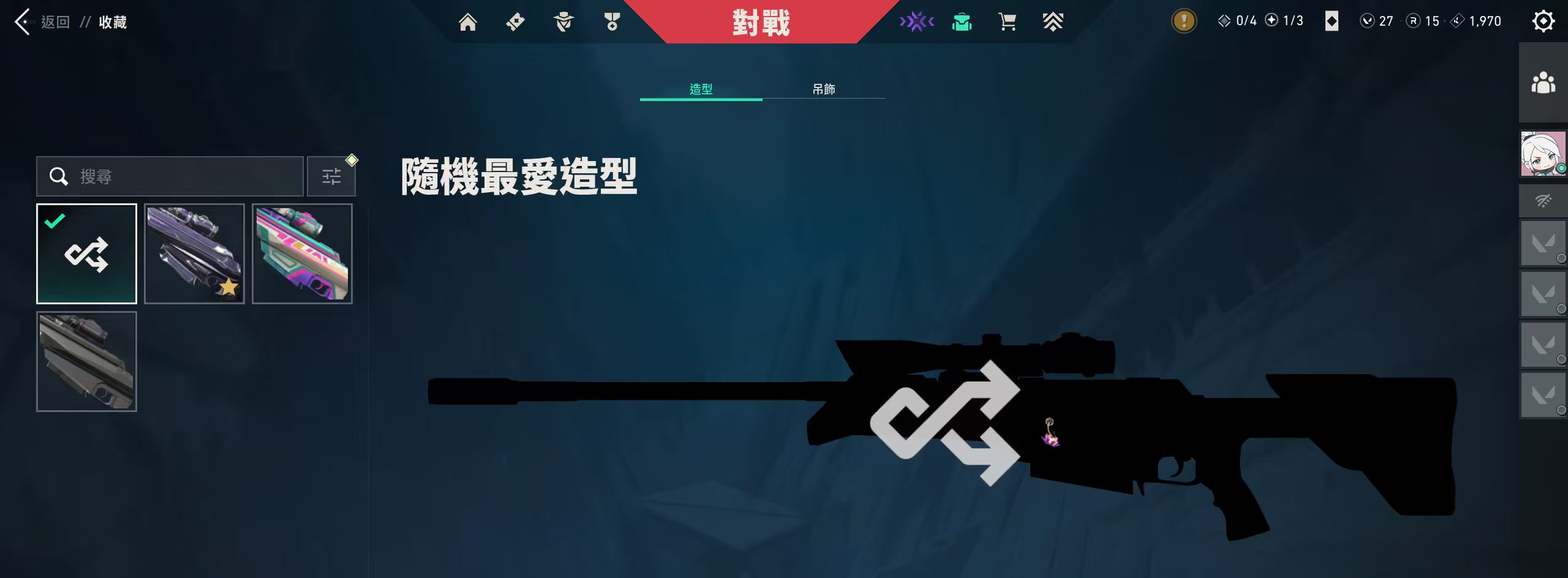 钻石 库存价值:68165 究极皮肤数:2...