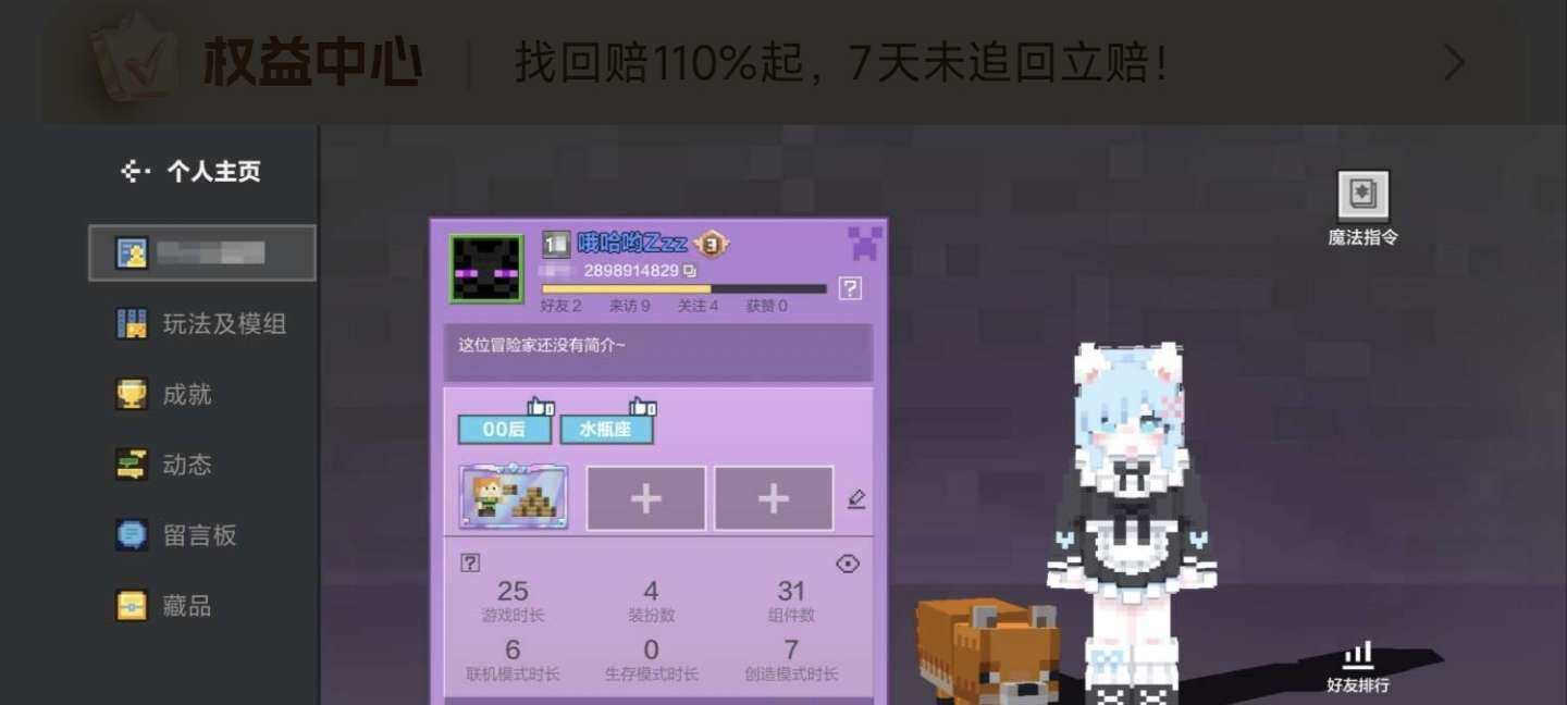 卖家说:这个账号是我自己玩的，现在暂时没兴...
