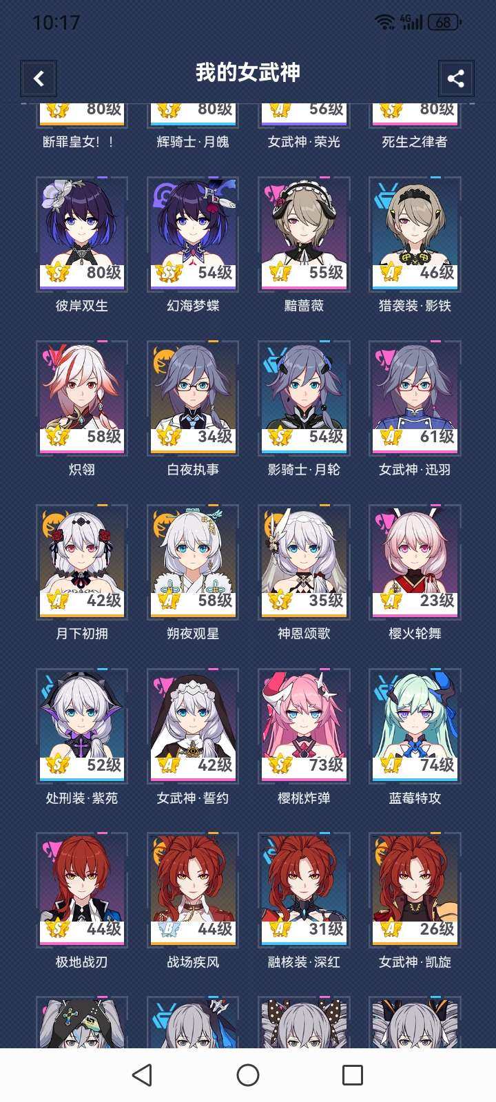 SS数:1 S数:27 超限武器数:1 五...