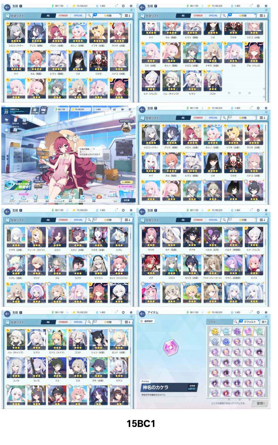 卖家说:全15fes，碧蓝档案（极品)日服...