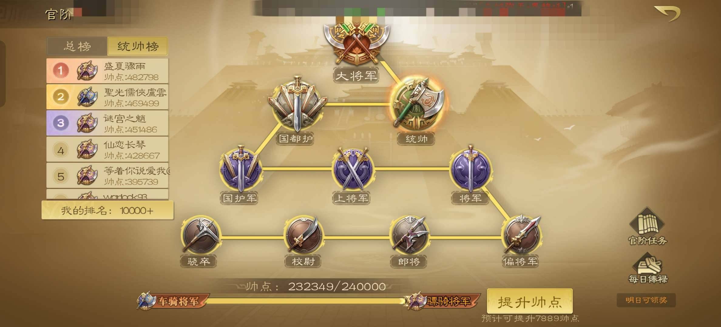 卖家说:Vip9  200级车骑将军，46...