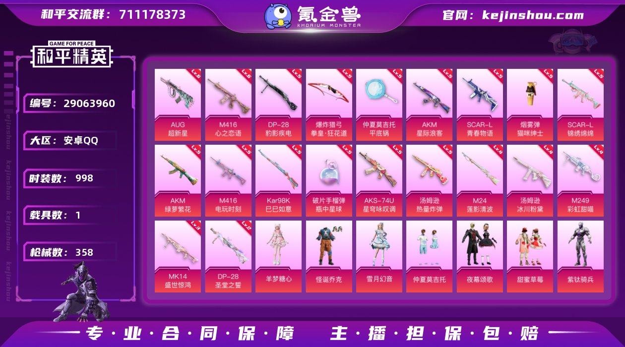 热力值:132891 载具数:1 时装数:...