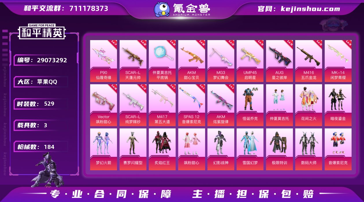 热力值:76660 载具数:3 时装数:5...