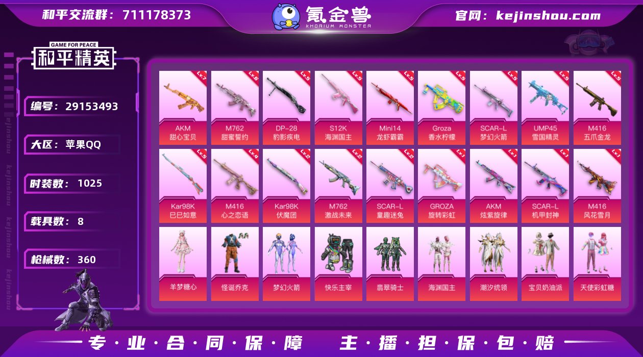 热力值:145653 载具数:8 时装数:...