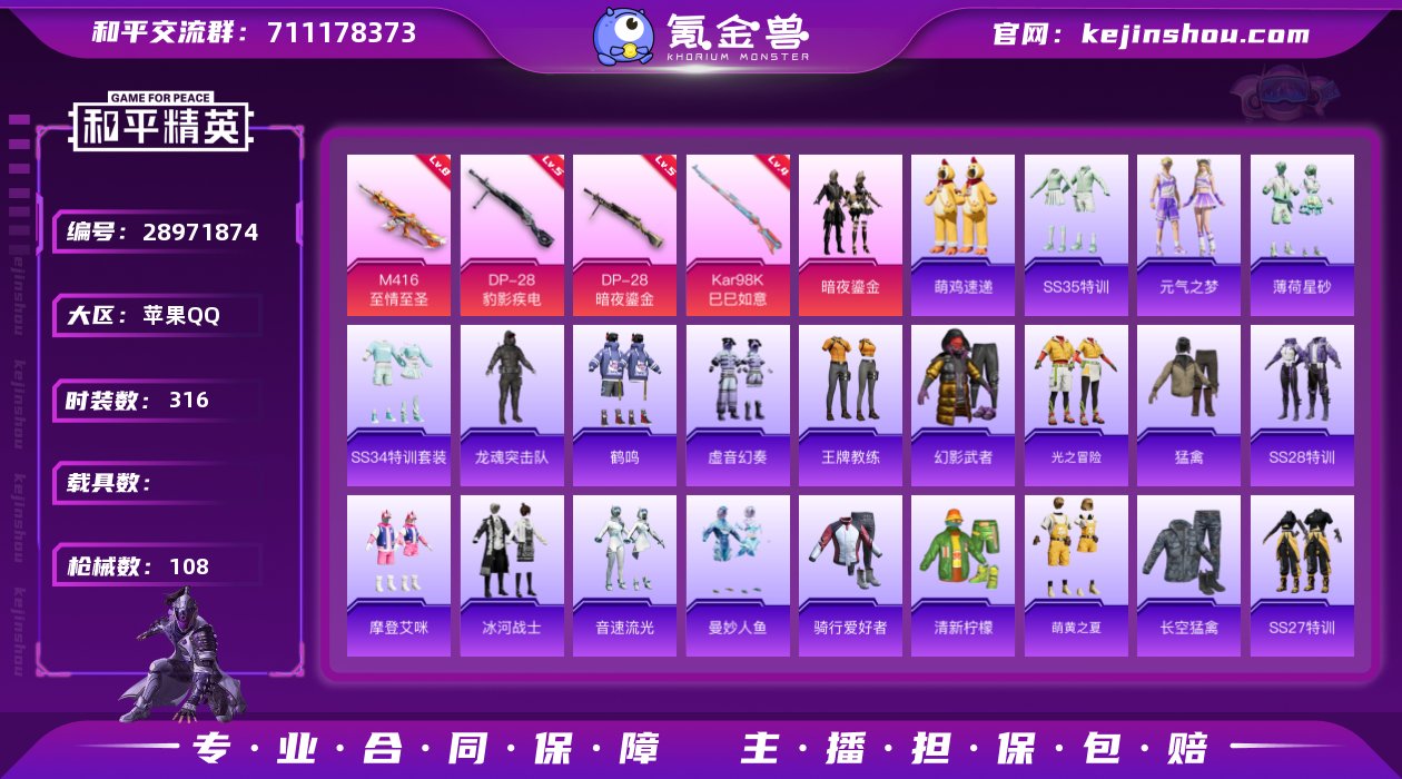 热力值:33545 时装数:316 战备数...