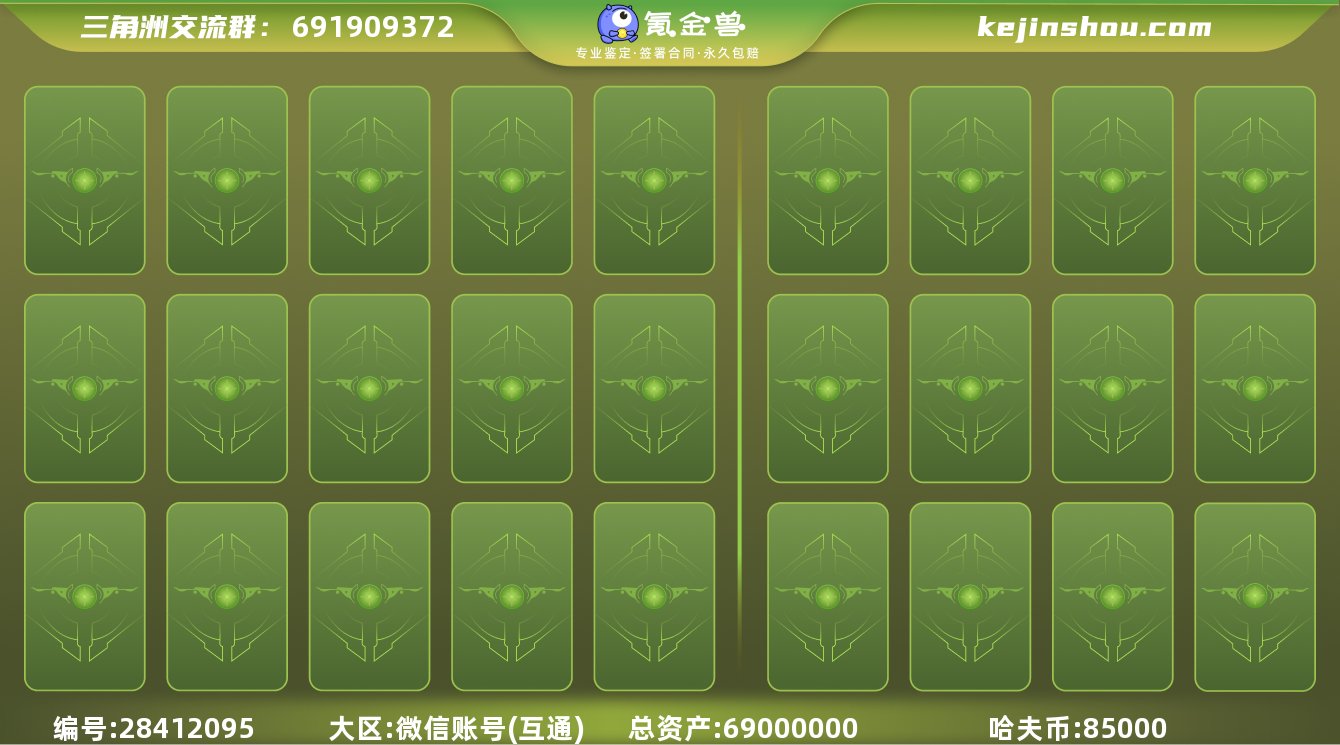 总资产(M)：69.9M/哈夫币(K)：8...