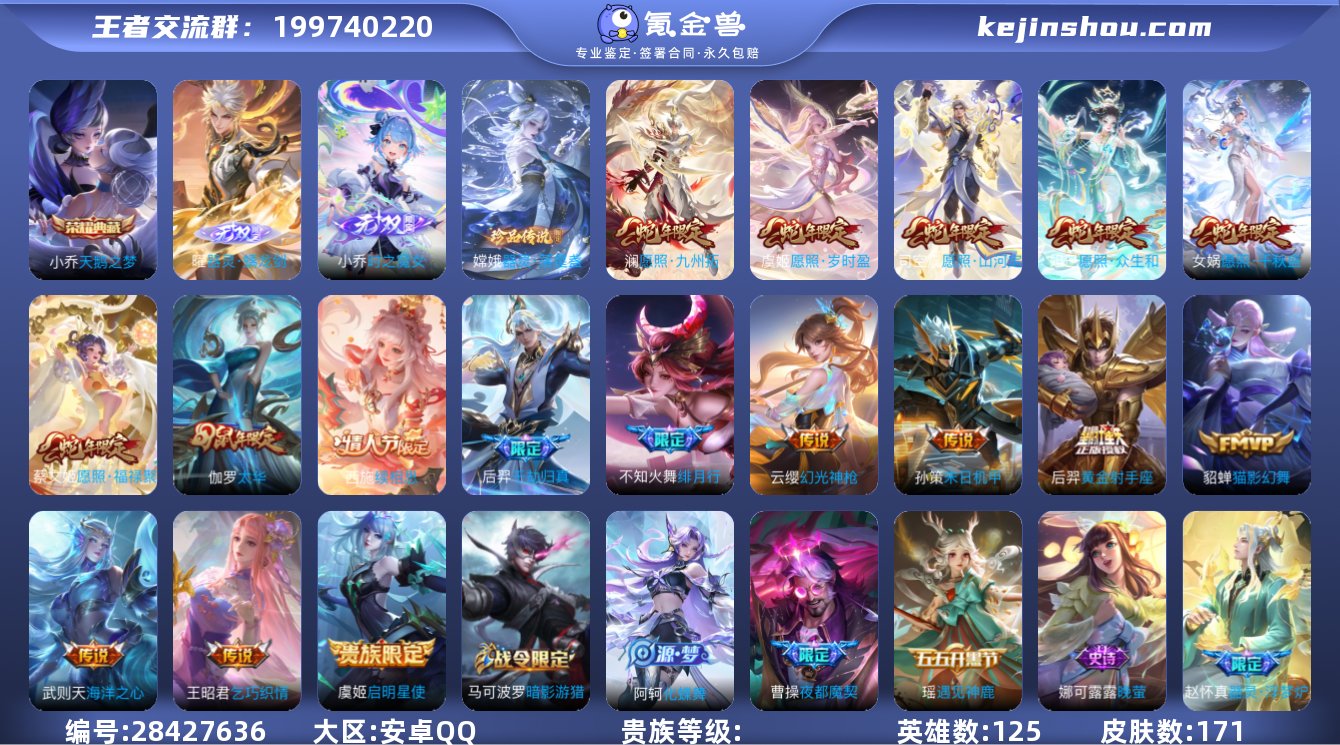 安卓509区 1典藏1珍品2无双17传说 ...