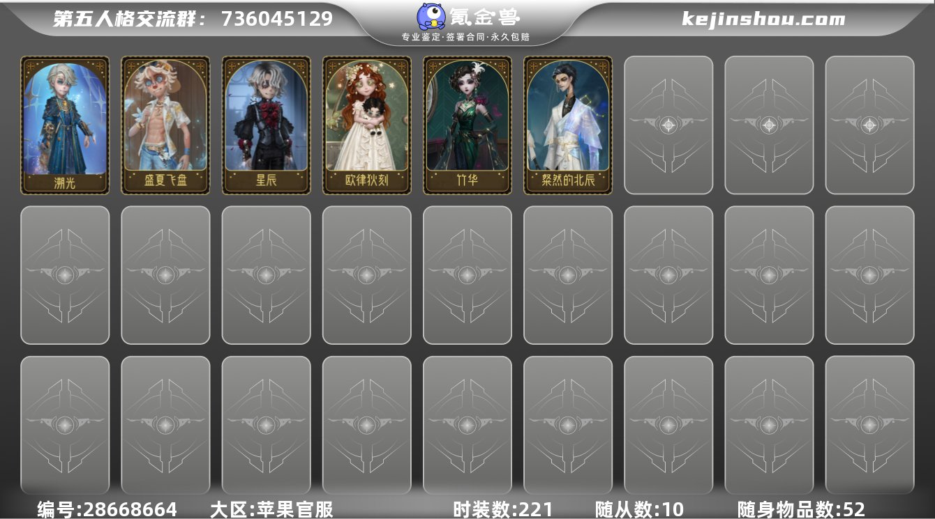 GDW909 苹果官服 时装221 随身物...