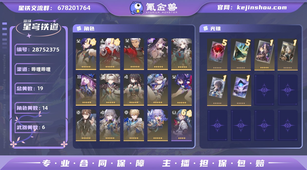 邮箱:未绑定 开拓者性别:男 总黄数:19...