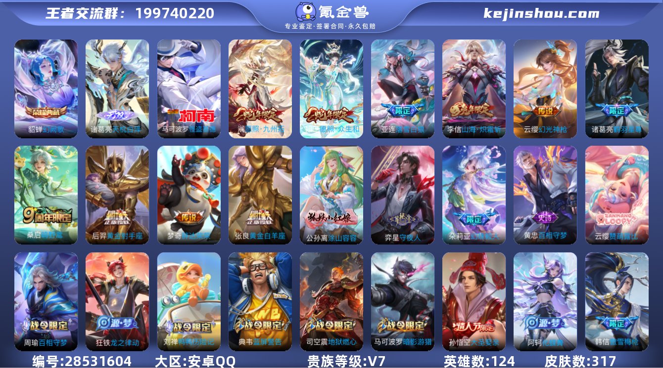 实名:不可修改 贵族等级:V7 英雄数:1...