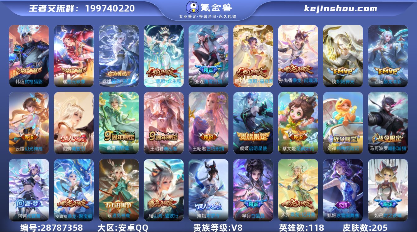 【极品女号妹妹一手号韩信瑶典藏嫦娥珍品妲己...