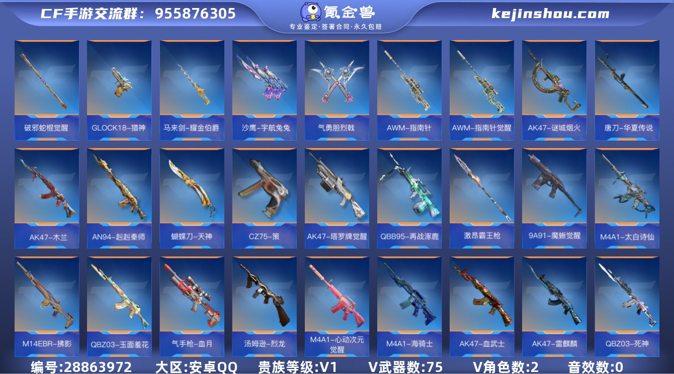 实名:可修改 贵族等级:V1 v武器数:7...