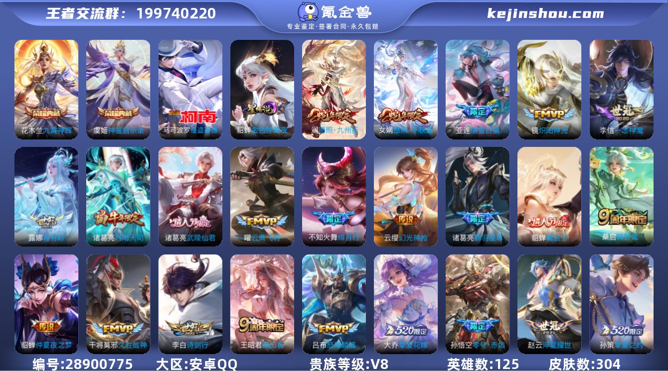 V8-304皮肤2典藏1珍品传说28传说 ...