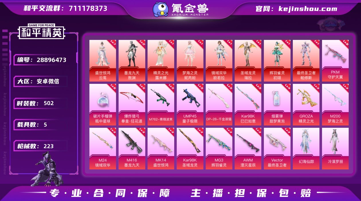 热力值:116452 载具数:5 时装数:...