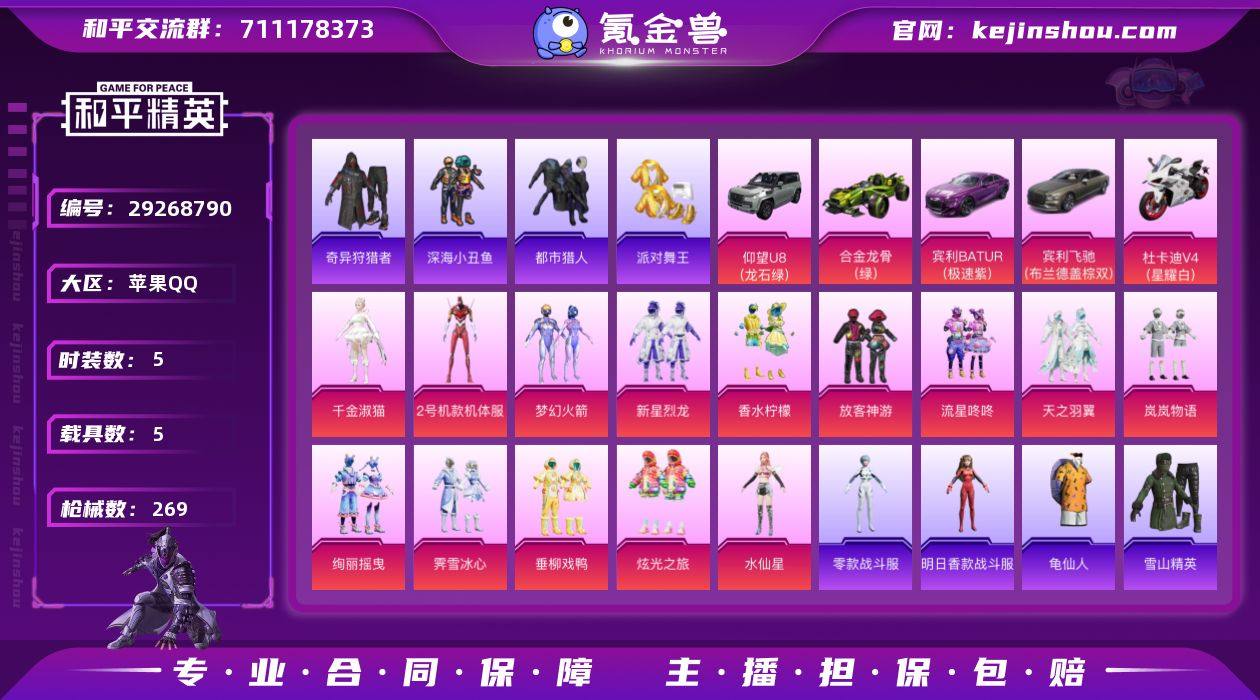 5载具-247套装-269枪皮-【小雾神五...