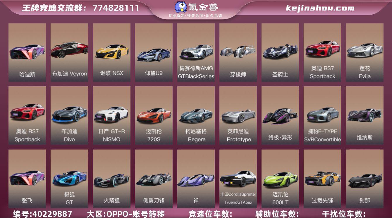 哈迪斯 布加迪 Veyron,讴歌 NSX...