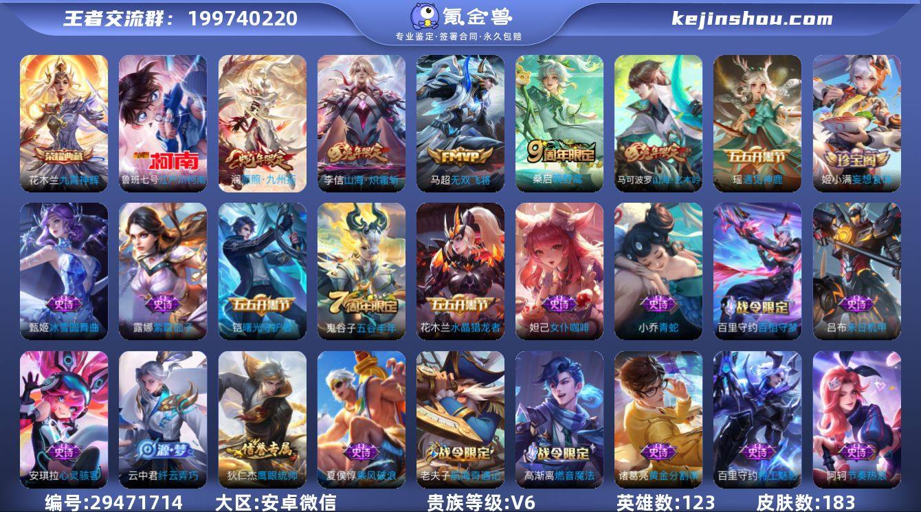 JJ8135 可二 贵族6级 183皮1典...