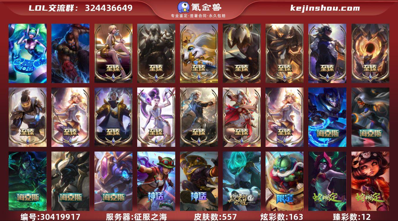 t32412【征服之海】557皮肤 163...