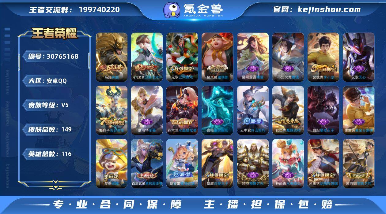 实名: 可修改 贵族等级: V5 英雄数:...