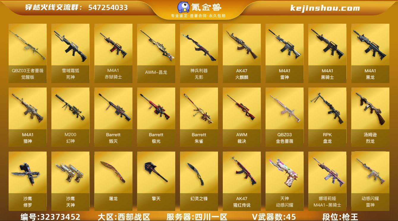 四川一区-50V-1王者武器数-0炫金武器...