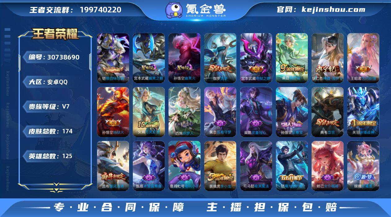 实名: 可修改 贵族等级: V7 英雄数:...