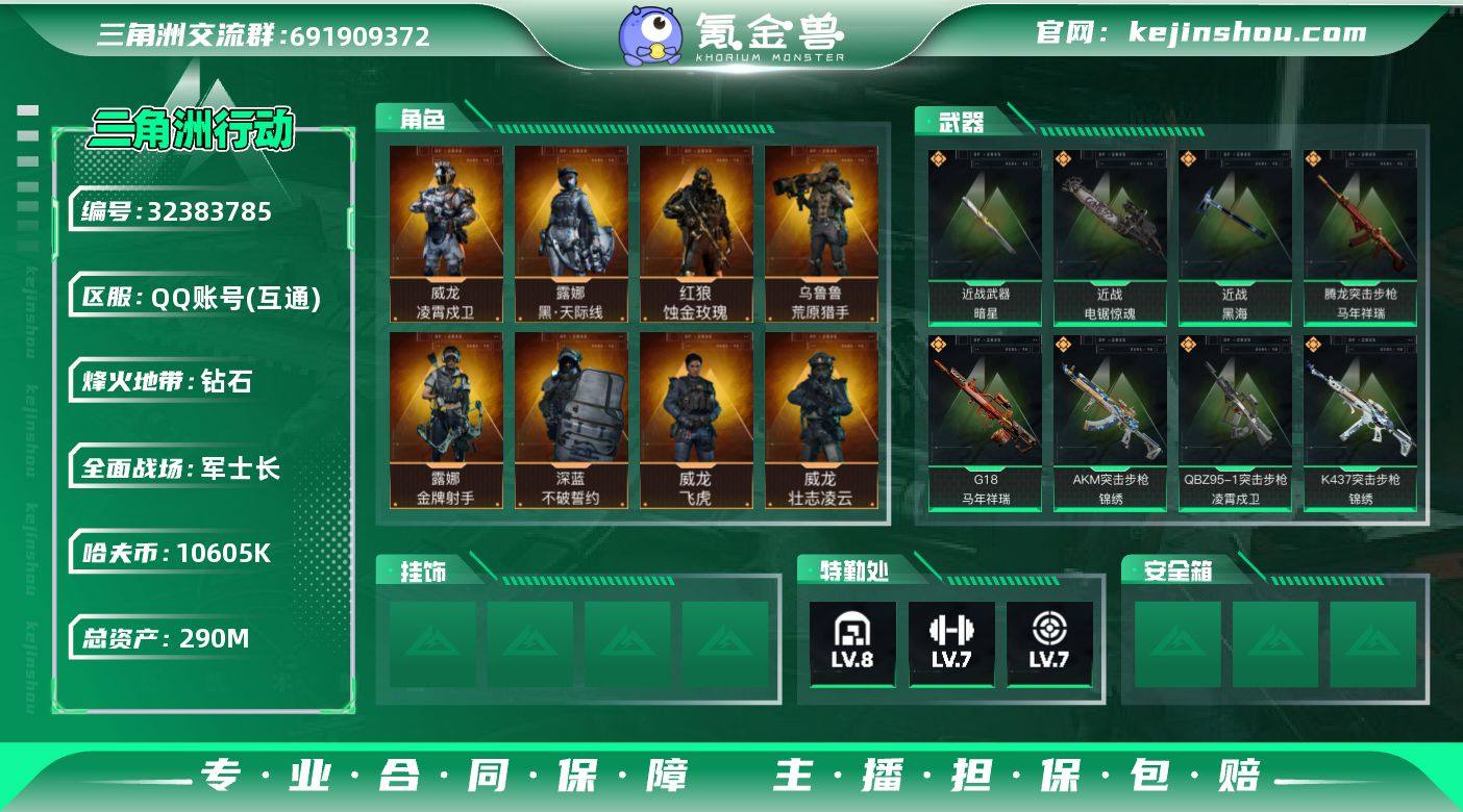 【SJZF6569】总资产(M)：290M...