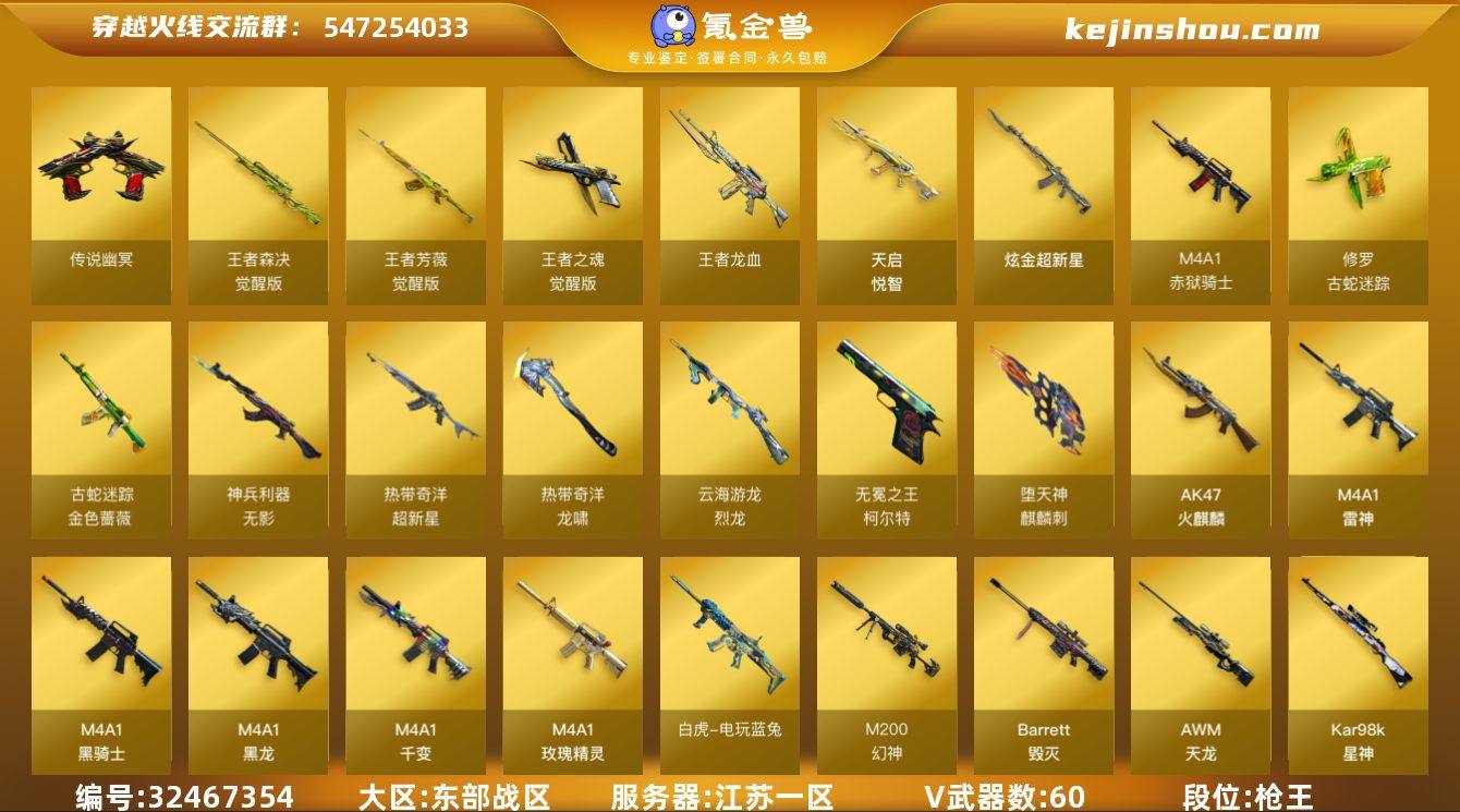 【CFZ339】60V/102级/荣耀元首...