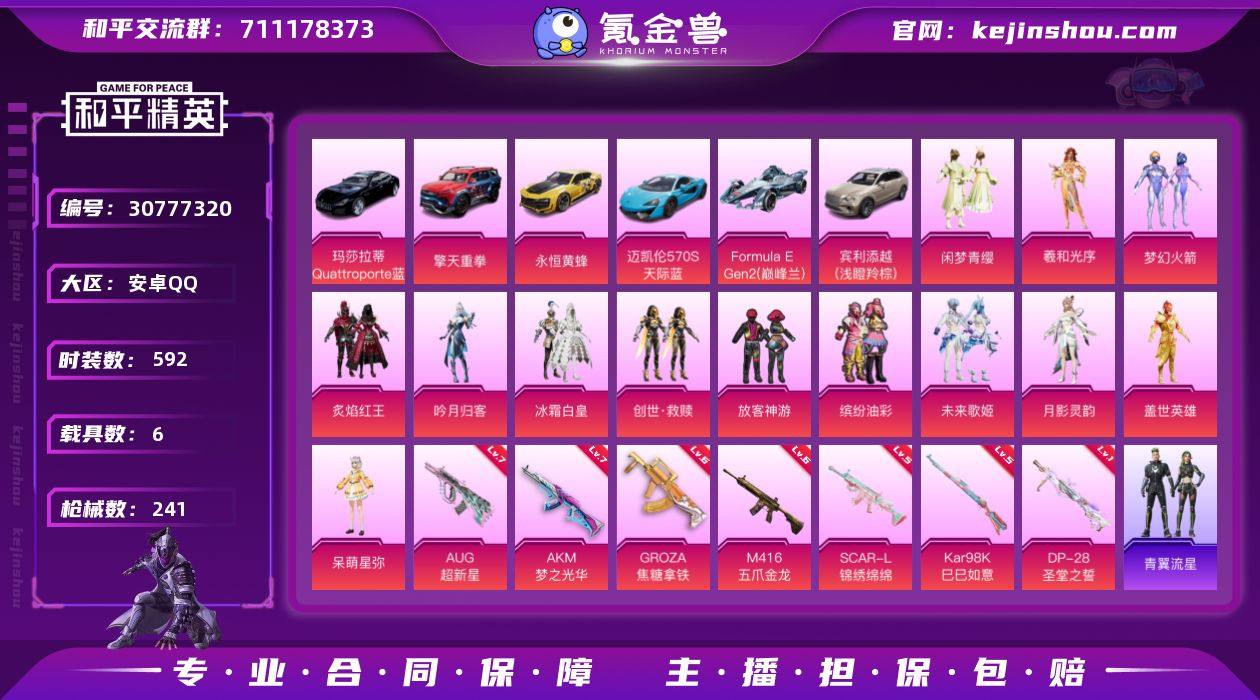 热力值:83941 载具数:6 时装数:5...