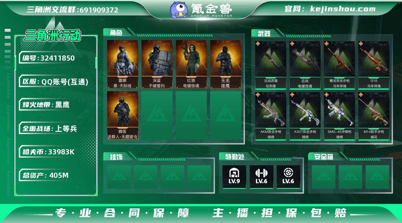 【SJZG3942】总资产(M)：405M...