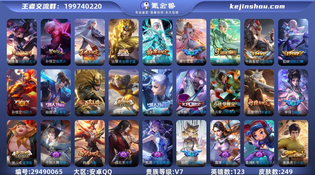 -249皮肤1典藏8传说 1星传说 幽冥火...