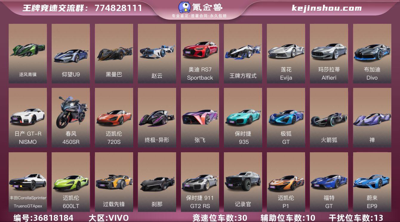 干扰位车辆数:13 竞速位车辆数:30 辅...