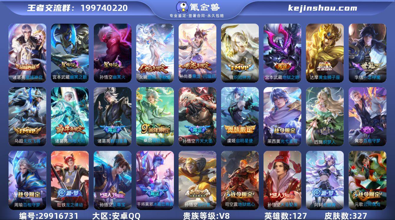 实名: 可修改 贵族等级: V8 英雄数:...