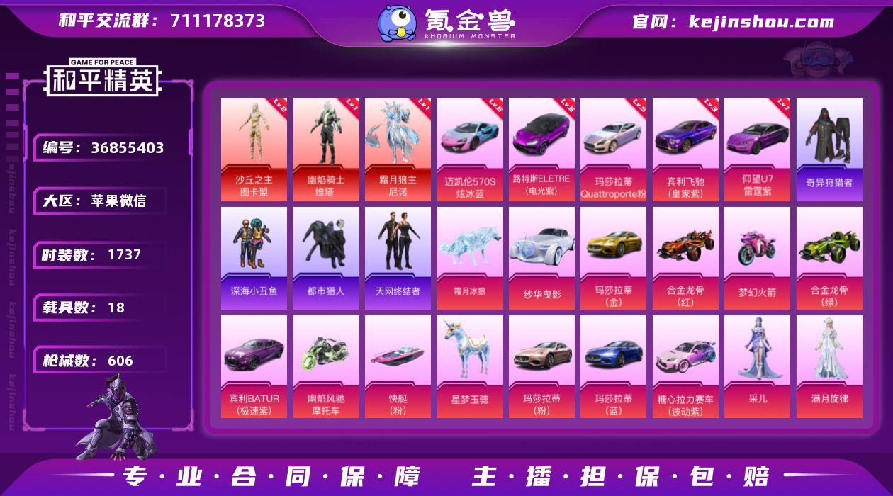 xy【极品爽号 三红装+五个三币升级车+都...