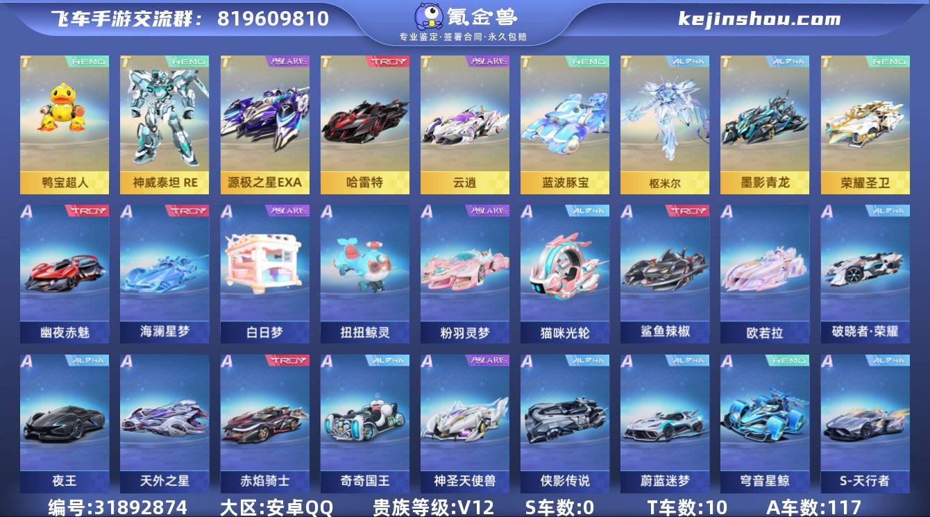 等级:94 段位:幻影铂金 魅力值:55....