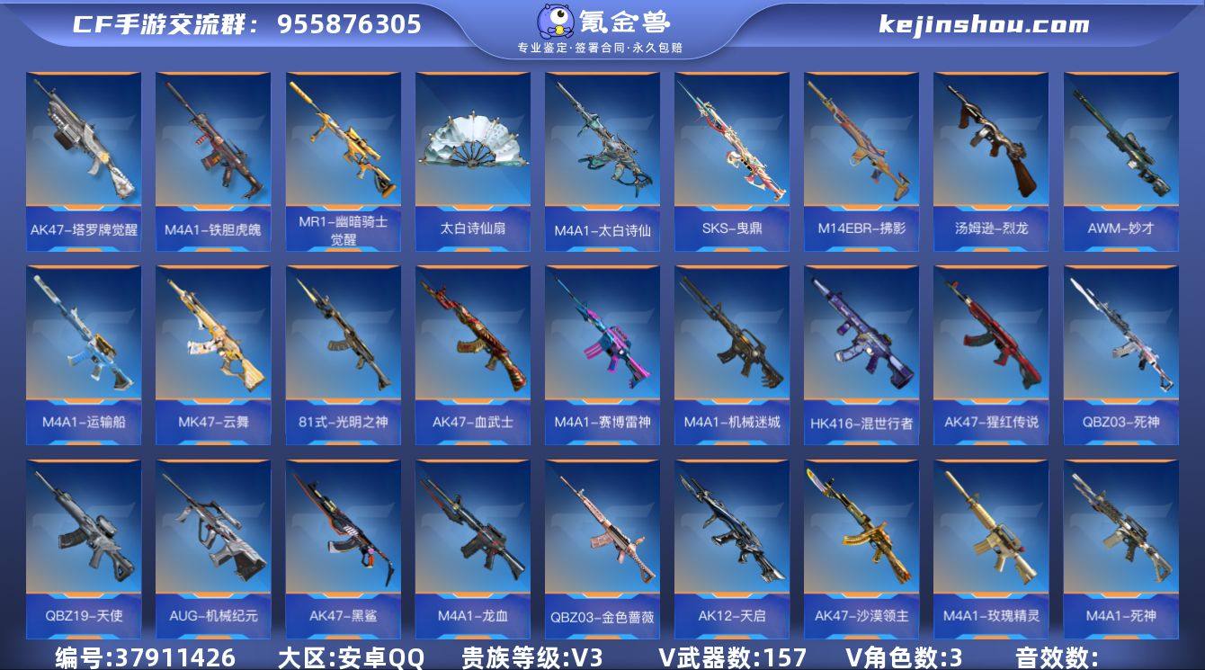 实名: 可修改 贵族等级: V3 v武器:...