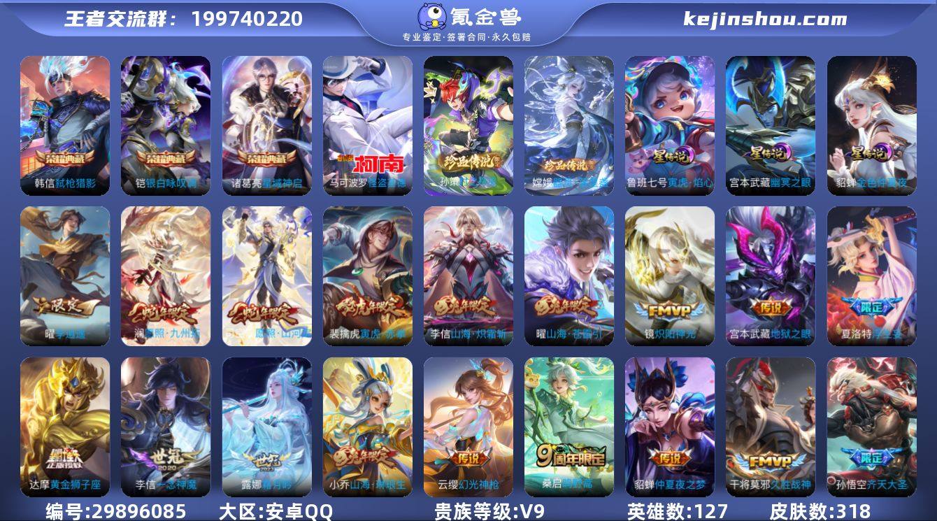 861781|极品号 安卓QQ  贵族9级...