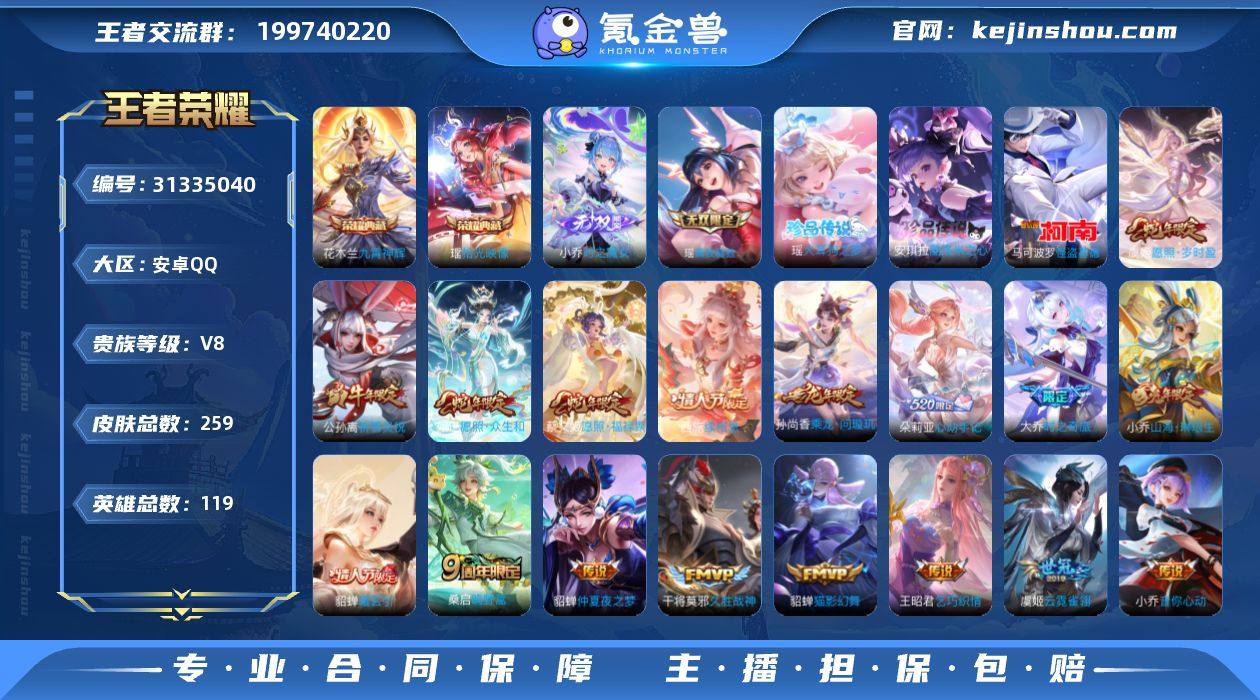 实名: 可修改 贵族等级: V8 英雄数:...