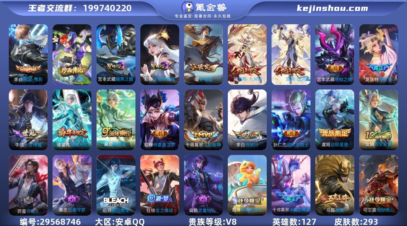 安卓Q-V8-293皮肤-1典藏-1珍品传...