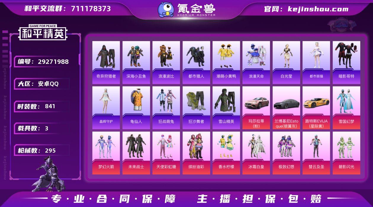 【高印记素材】实名: 可修改 时装数: 8...